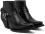 Versace Platte schoenen met Medusa Head Motif Black Dames - Thumbnail 4