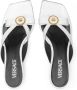 Versace Platte schoenen met Medusa Head Motif White Dames - Thumbnail 3
