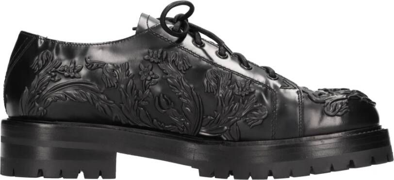 Versace Platte schoenen Zwart Black Heren