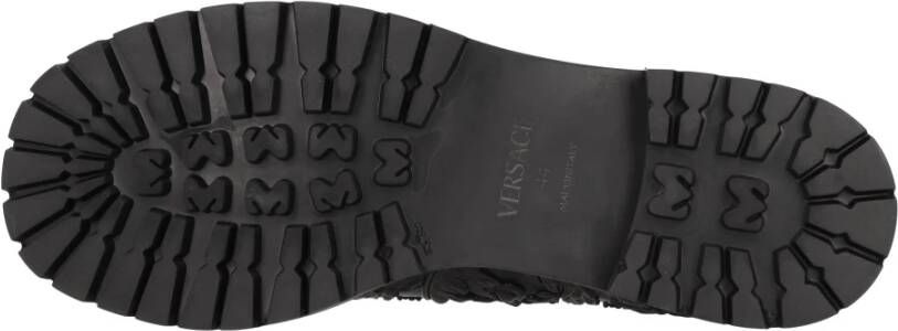 Versace Platte schoenen Zwart Black Heren