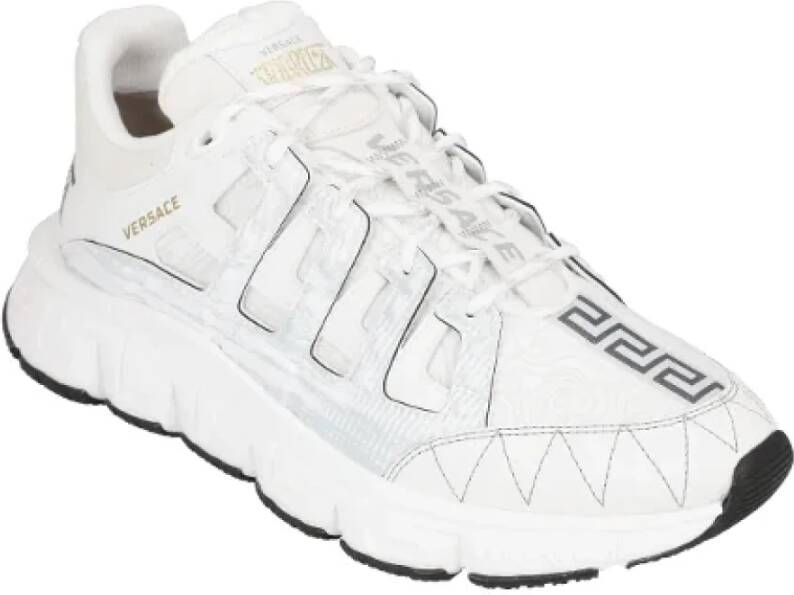 Versace Polyester sneakers White Heren