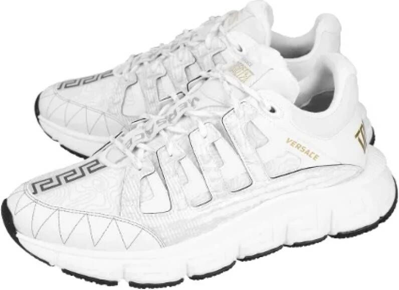 Versace Polyester sneakers White Heren