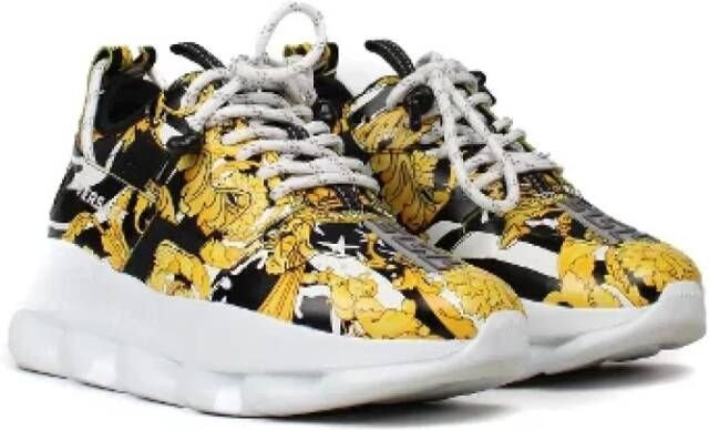 Versace Pre-owned Canvas sneakers Multicolor Dames