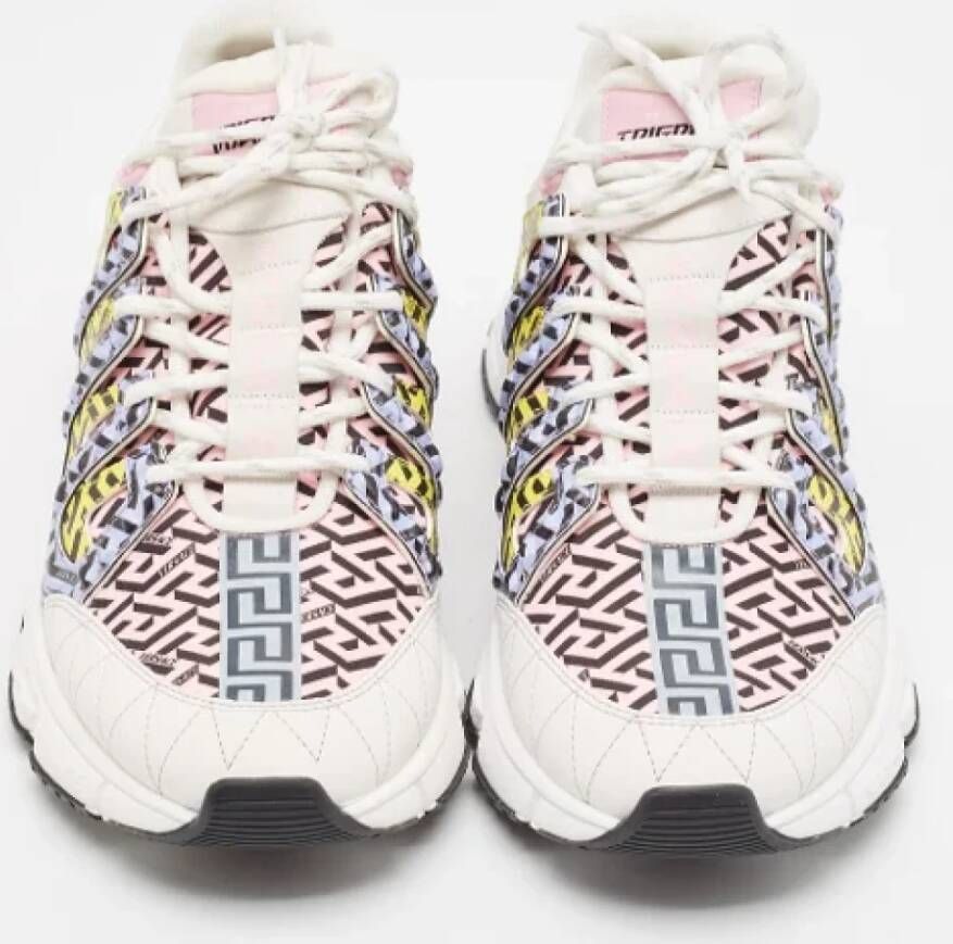 Versace Pre-owned Canvas sneakers Multicolor Heren