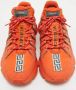 Versace Pre-owned Canvas sneakers Orange Heren - Thumbnail 2