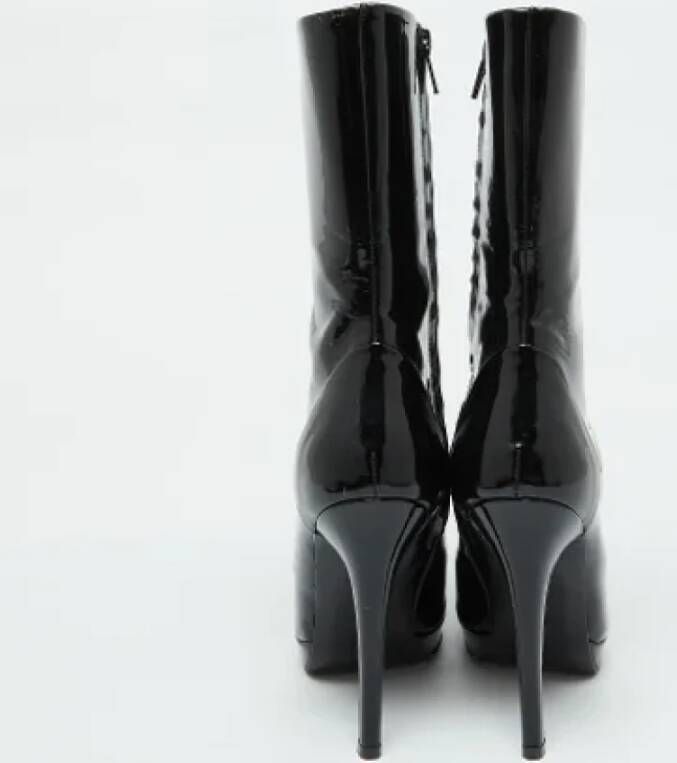 Versace Pre-owned Fabric boots Black Dames