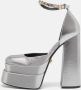 Versace Pre-owned Fabric heels Gray Dames - Thumbnail 2