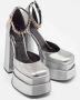 Versace Pre-owned Fabric heels Gray Dames - Thumbnail 4