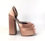 Versace Pre-owned Fabric heels Pink Dames - Thumbnail 2