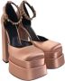 Versace Pre-owned Fabric heels Pink Dames - Thumbnail 3