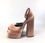 Versace Pre-owned Fabric heels Pink Dames - Thumbnail 4