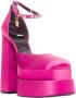 Versace Pre-owned Fabric heels Pink Dames - Thumbnail 2