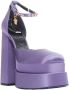 Versace Pre-owned Fabric heels Purple Dames - Thumbnail 2