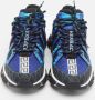 Versace Pre-owned Fabric sneakers Blue Dames - Thumbnail 3