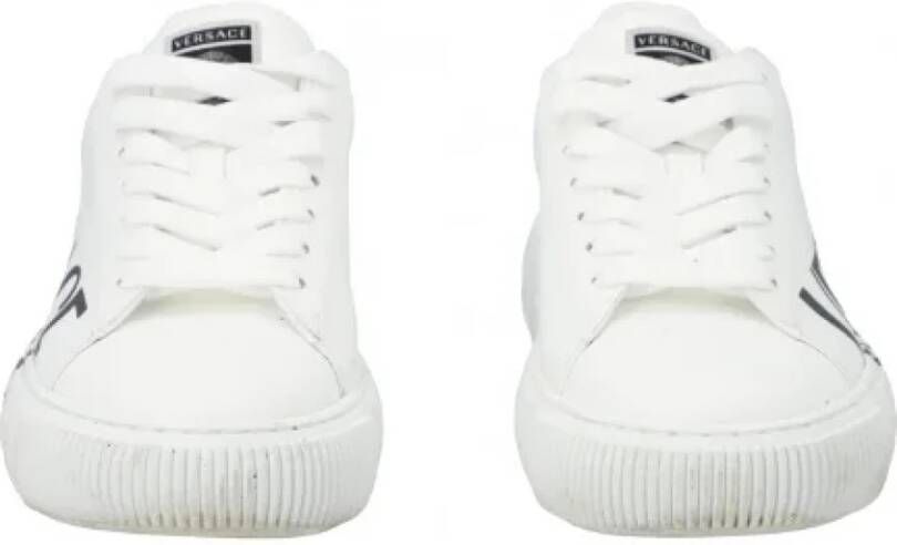 Versace Pre-owned Fabric sneakers White Dames