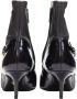 Versace Pre-owned Leather boots Black Dames - Thumbnail 6