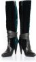 Versace Pre-owned Leather boots Green Dames - Thumbnail 6