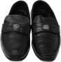 Versace Pre-owned Leather flats Black Dames - Thumbnail 2