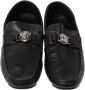 Versace Pre-owned Leather flats Black Dames - Thumbnail 2