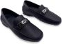 Versace Pre-owned Leather flats Black Dames - Thumbnail 3