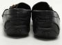 Versace Pre-owned Leather flats Black Heren - Thumbnail 3