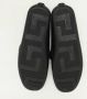 Versace Pre-owned Leather flats Black Heren - Thumbnail 4