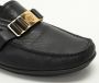 Versace Pre-owned Leather flats Black Heren - Thumbnail 5