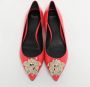 Versace Pre-owned Leather flats Pink Dames - Thumbnail 2