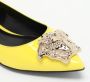 Versace Pre-owned Leather flats Yellow Dames - Thumbnail 7