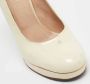 Versace Pre-owned Leather heels Beige Dames - Thumbnail 7