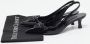 Versace Pre-owned Leather heels Black Dames - Thumbnail 9