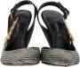 Versace Pre-owned Leather heels Black Dames - Thumbnail 2