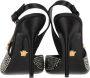 Versace Pre-owned Leather heels Black Dames - Thumbnail 4