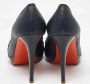 Versace Pre-owned Leather heels Black Dames - Thumbnail 5