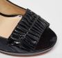 Versace Pre-owned Leather heels Black Dames - Thumbnail 7