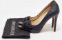 Versace Pre-owned Leather heels Black Dames - Thumbnail 9