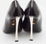 Versace Pre-owned Leather heels Black Dames - Thumbnail 5