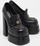 Versace Pre-owned Leather heels Black Dames - Thumbnail 3