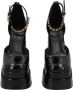 Versace Pre-owned Leather heels Black Dames - Thumbnail 4