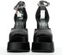 Versace Pre-owned Leather heels Black Dames - Thumbnail 2