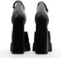 Versace Pre-owned Leather heels Black Dames - Thumbnail 4