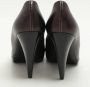 Versace Pre-owned Leather heels Brown Dames - Thumbnail 3