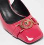 Versace Pre-owned Leather heels Pink Dames - Thumbnail 7