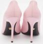 Versace Pre-owned Leather heels Pink Dames - Thumbnail 5