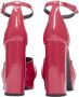 Versace Pre-owned Leather heels Pink Dames - Thumbnail 5