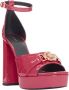 Versace Pre-owned Leather heels Pink Dames - Thumbnail 2