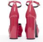 Versace Pre-owned Leather heels Pink Dames - Thumbnail 5