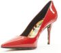 Versace Pre-owned Leather heels Red Dames - Thumbnail 4