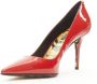 Versace Pre-owned Leather heels Red Dames - Thumbnail 4