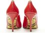 Versace Pre-owned Leather heels Red Dames - Thumbnail 5